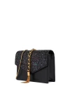 Charles Keith Fashion Tassel Shoulder Bag Black